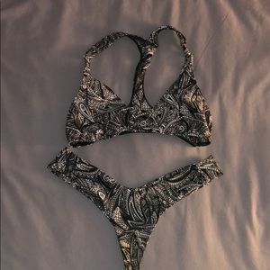 Stone fox swim bikini